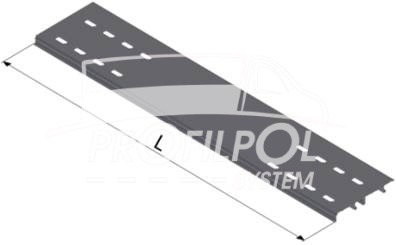 Bodenpaneel L2200 W250 H30 16 Löcher
