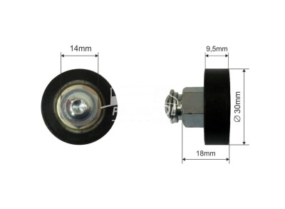 Ball bearing FI 30 L 18