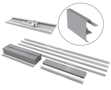Car transporter universal set, MEDIUM version, with movable winch bed