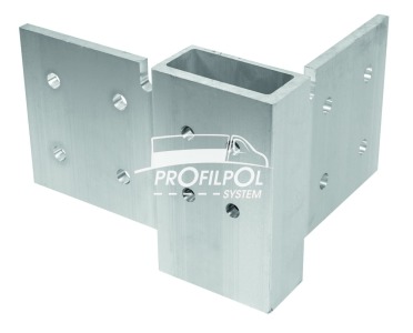Corner 90 for detachable pillars RL