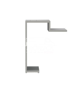 Perimetral profile 70 mm, anodized